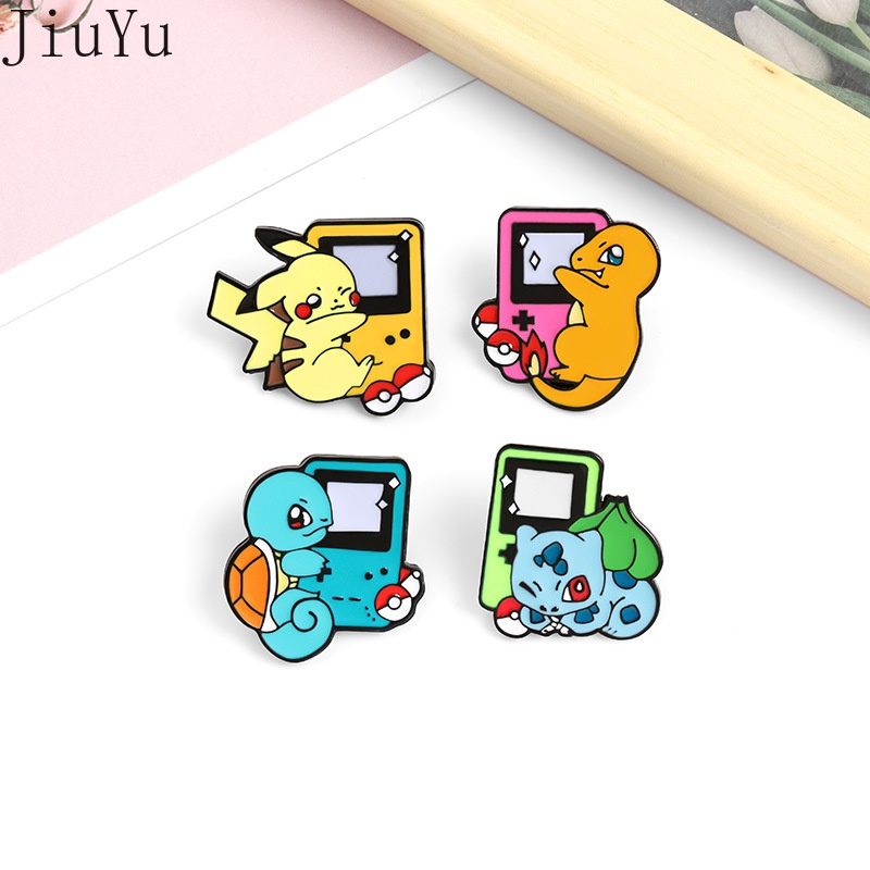 Ghim Cài Áo Hình Động Vật Hoạt Hình Đáng Yêu