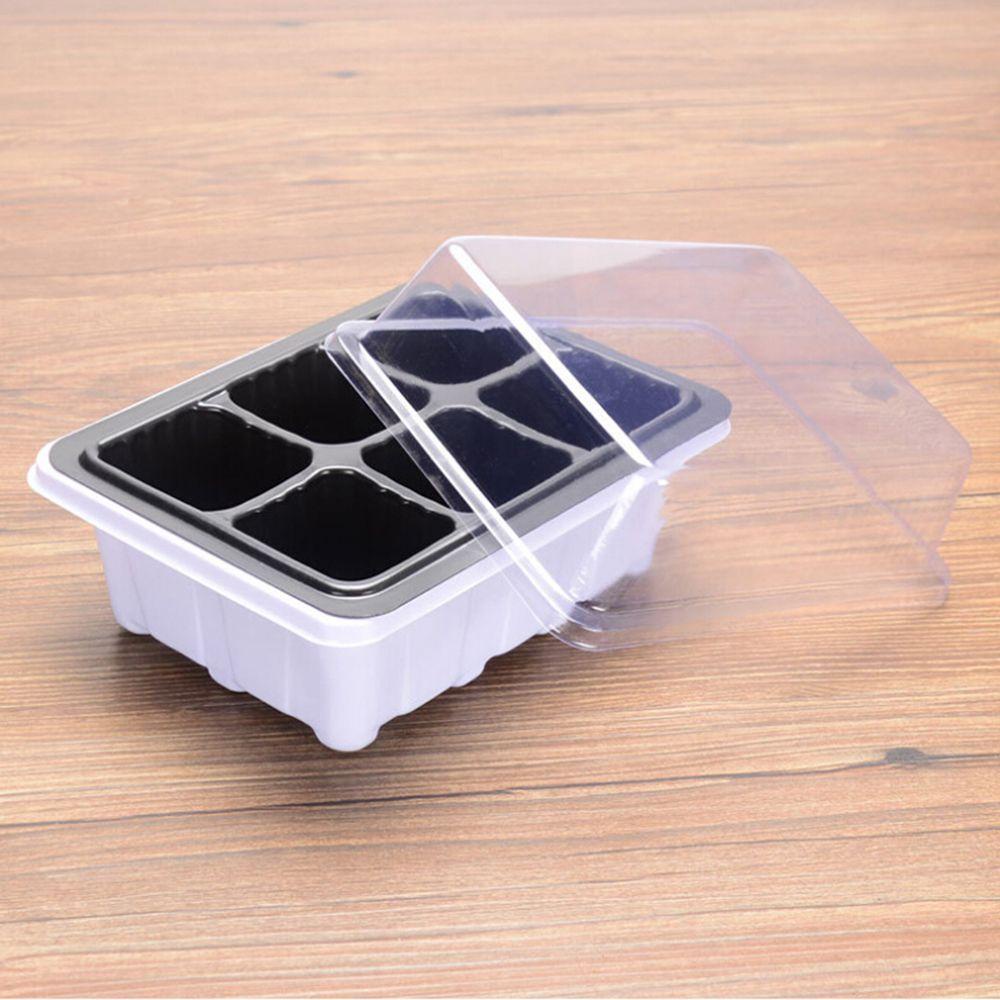 YOLA Khay Trồng Cây Mầm Mini 6 / 12 Ngăn Bằng Nhựa Trong Suốt
