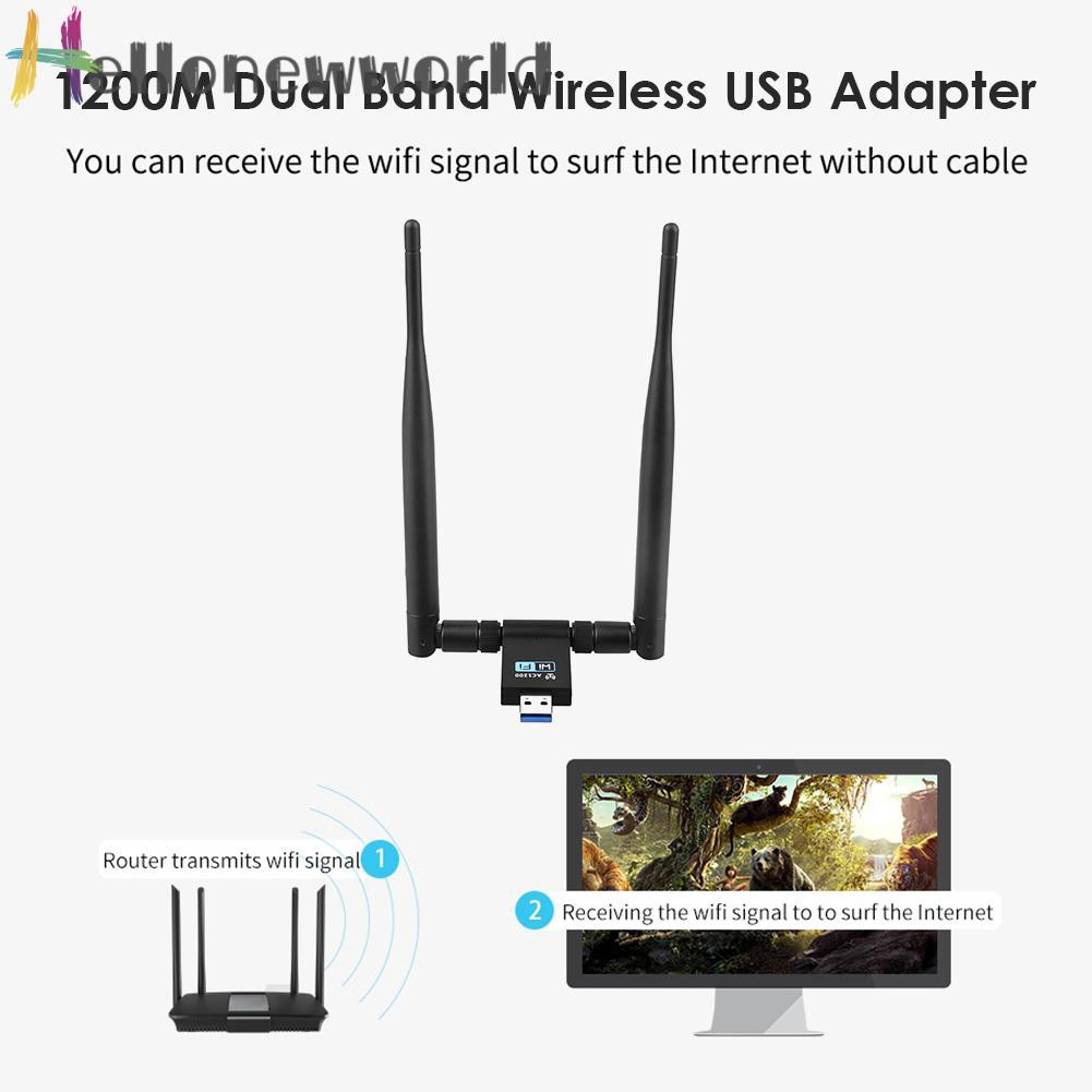 Usb Wifi 3.0 1200mbps 2.4ghz 5ghz | BigBuy360 - bigbuy360.vn