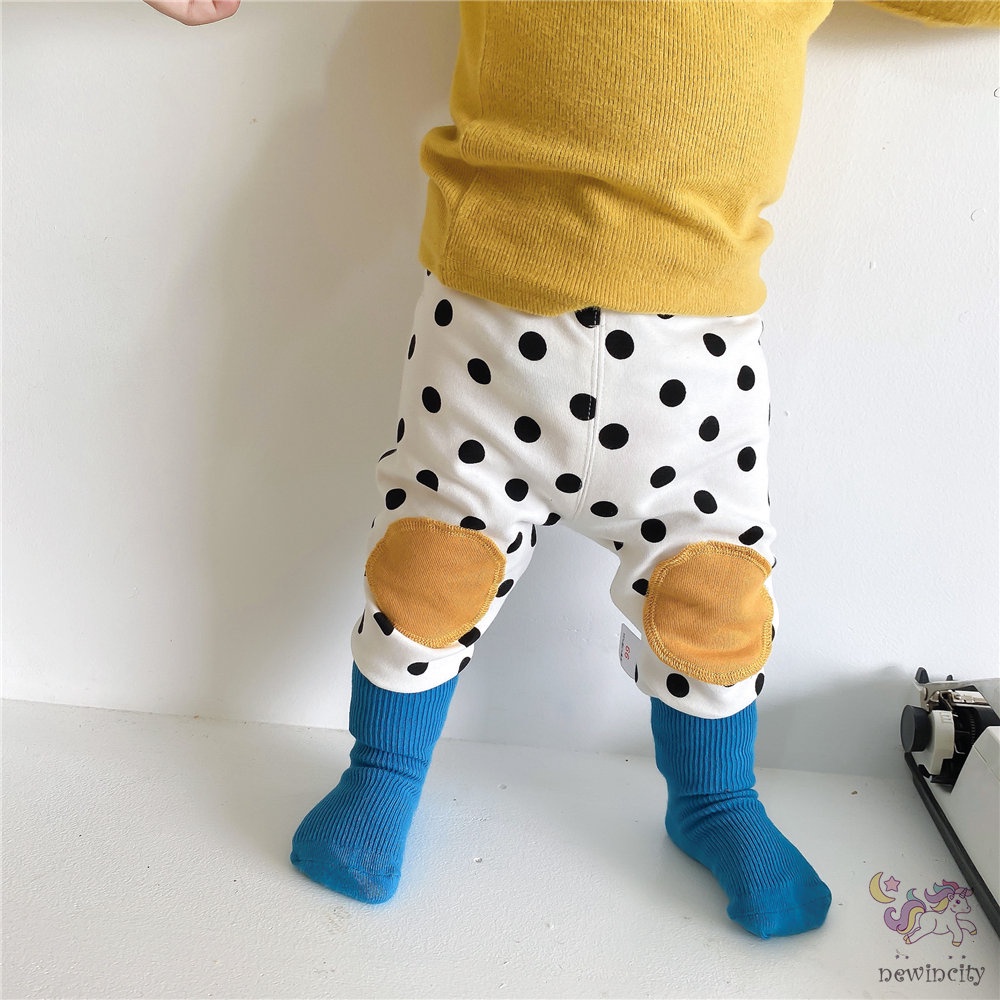 Quần legging dày giữ ấm thời trang Hàn Quốc mùa đông cá tính cho trẻ em