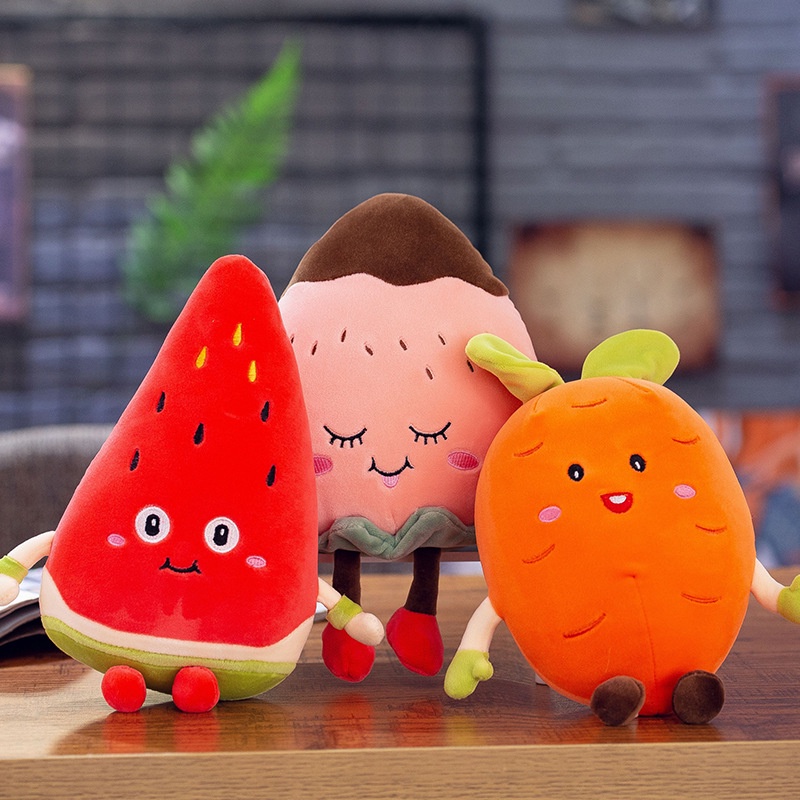 Thú Nhồi Bông Hình Trái Cây Xinh Xắn Dành Cho Bé