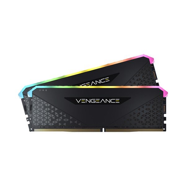 Ram PC Corsair Vengeance RS RGB (CMG64GX4M2E3200C16) 64GB (2x32GB) DDR4 3200MHz