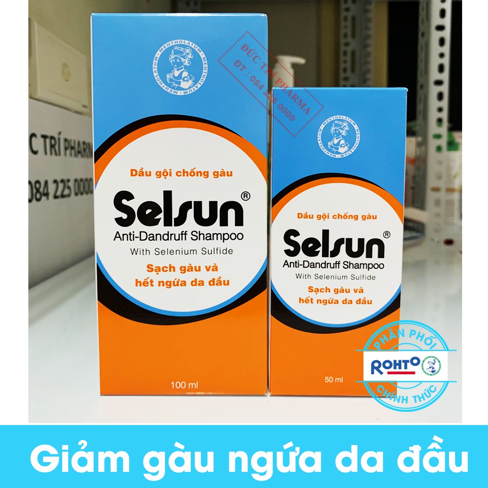 Selsun Dầu gội giảm gàu - ngứa da đầu