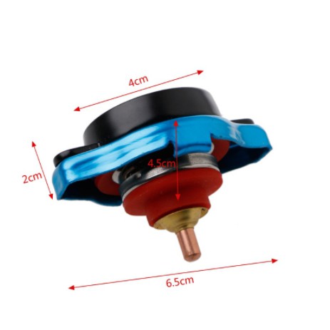 Nắp két nước 1.1 đồng hồ nhiệt độ chụp Tản Nhiệt Cho Toyota Camry M6 Toyota Camry Land Cruiser Honda Accord Mazda Lexus