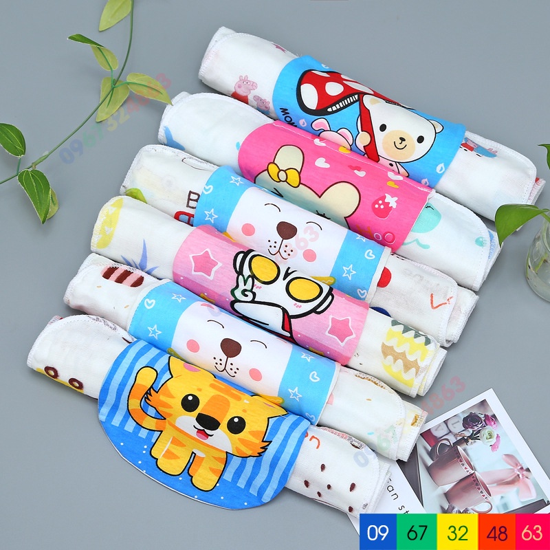Khăn thấm mồ hôi lưng CAO CẤP cho bé