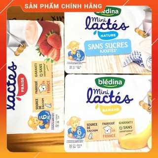 (Daohus) 🍓Sữa chua Bledina HÀNG AIR- Vị Dâu🍓TỰ NHIÊN❄️CHUỐI 🍌