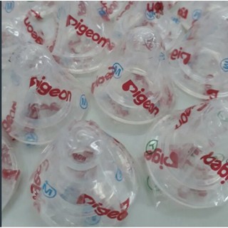 Núm Vú Pigeon Silicone Siêu Mềm Cổ Hẹp Nhiều Size S/M/L