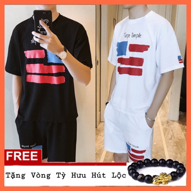 ⚡️[Tặng Vòng Tỳ Hưu Hút Lộc]Bộ Thể Thao Nam CC01 Simple