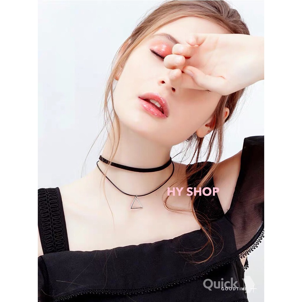 vòng cổ choker nhiều hình