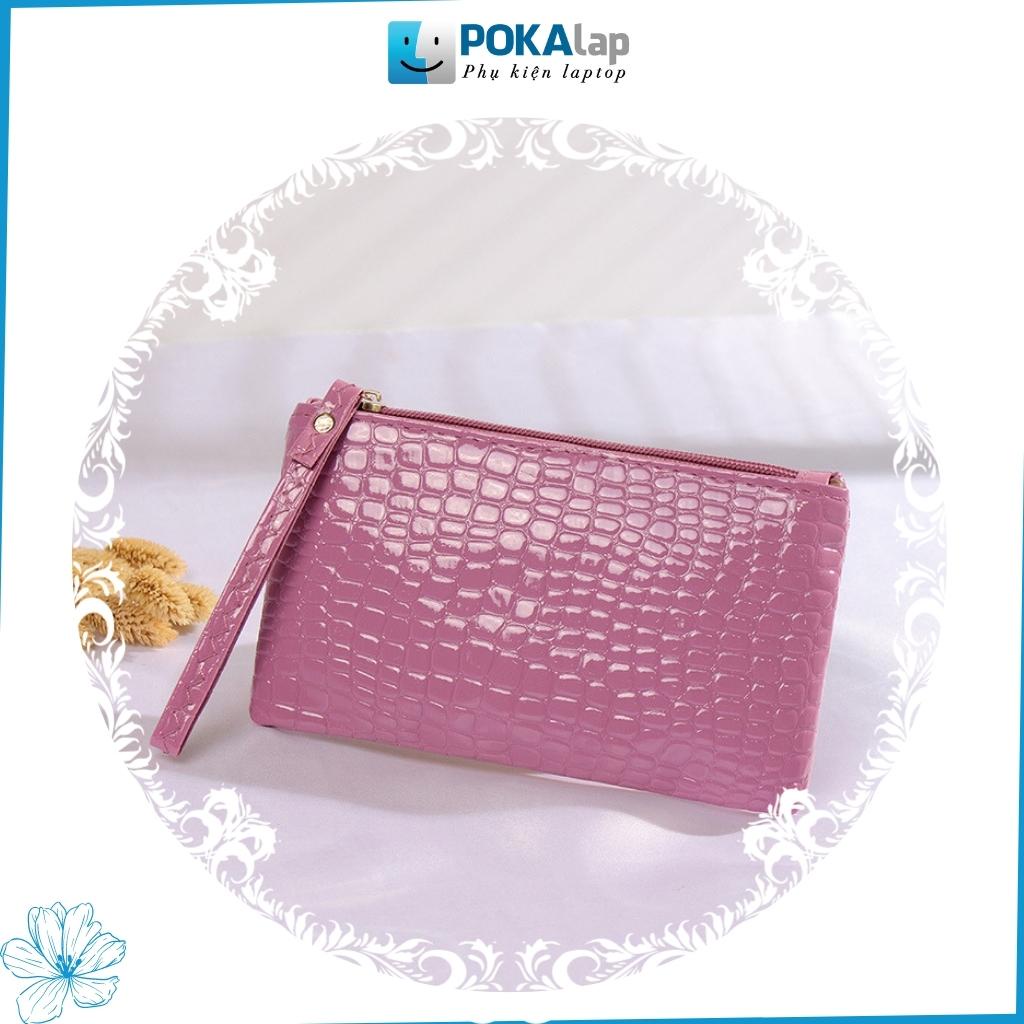 Túi ví nữ cầm tay POKA45 phong cách Hàn quốc nhỏ gọn, trẻ trung hiện đại, tiện lợi - POKALAP