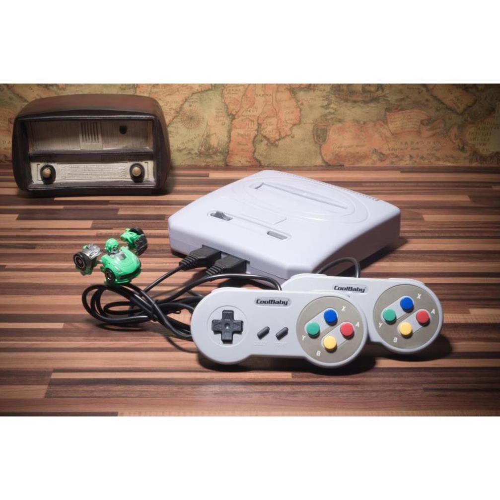 Máy chơi game trò chơi 8 bit ngày xưa CoolBaby Family Computer + Kèm băng