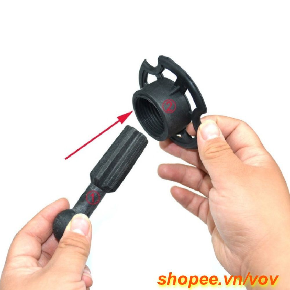 Bộ Kẹp Ê Tô Đầu Ken Manocanh Cho Học Viên Tập Cắt Tóc Chính Hãng.