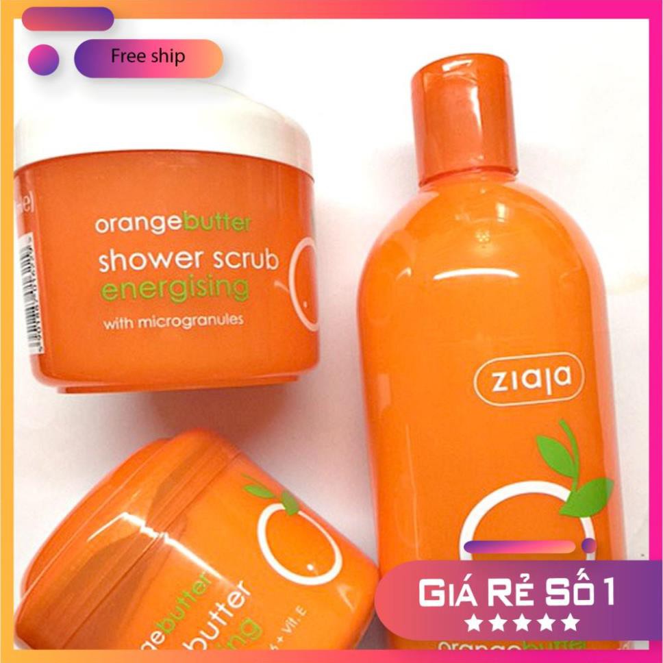 Tẩy Tế Bào Chết Hạt Siêu Nhỏ Sáp Cam Ziaja 200ml | BigBuy360 - bigbuy360.vn