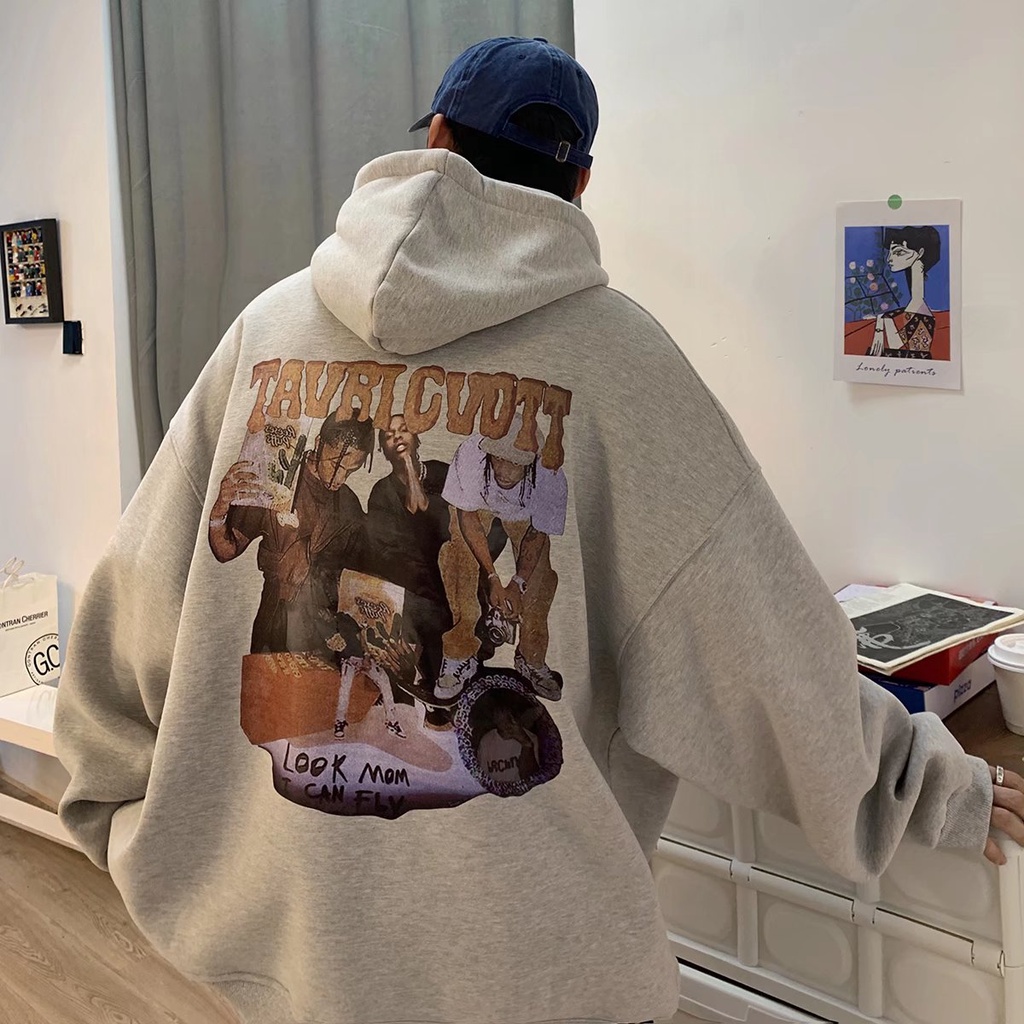 Áo Hoodie Tay Dài In Hình Quả Xoài Thời Trang Dành Cho Nam Nữ