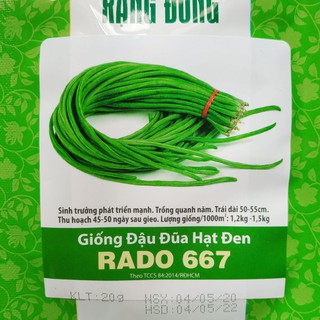 Hạt Giống Đậu Đũa Rạng Đông 20gram