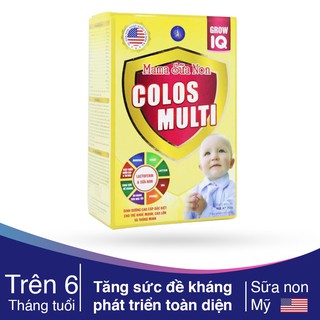 Mama Sữa Non Colos Multi Grow IQ phát triển tối đa trí thông minh của trẻ