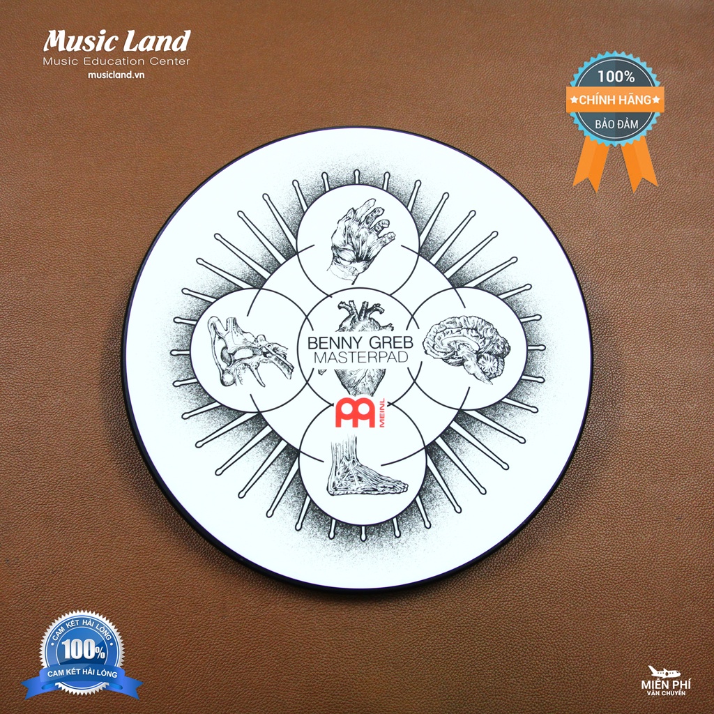 Mặt Pad Tập Tay Trống Jazz Meinl - Chính Hãng