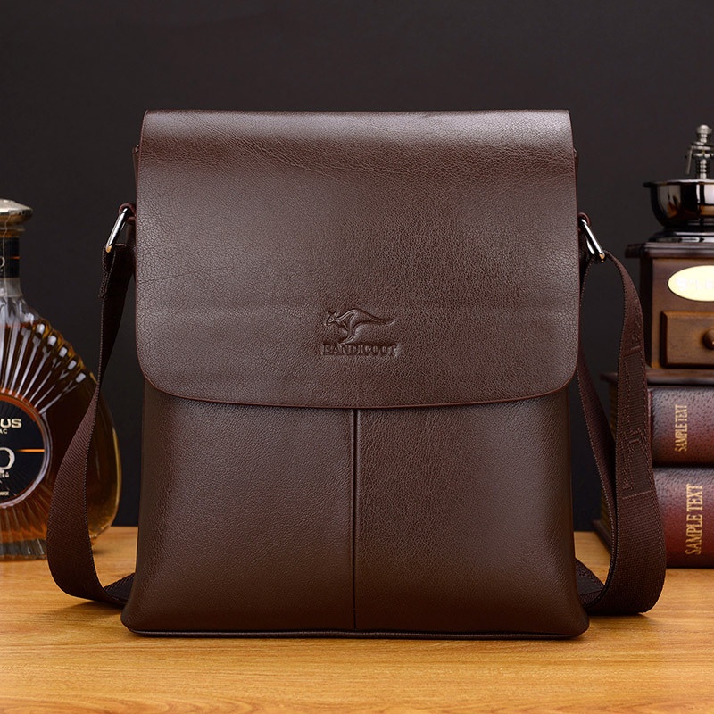 Túi đeo chéo da pu thời trang công sở thanh lịch cho nam