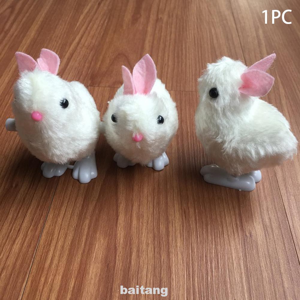 Clockwork Rabbit Easter Eco-friendly Educational Funny Stuffed Toy