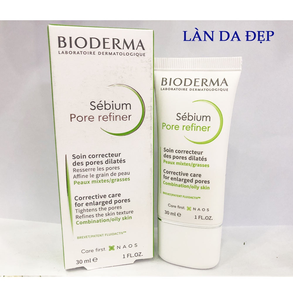 Tinh chất dưỡng Bioderma Sebium Pore Refiner kiểm soát dầu ngừa mụn se khít lỗ chân lông tuýp 30ml
