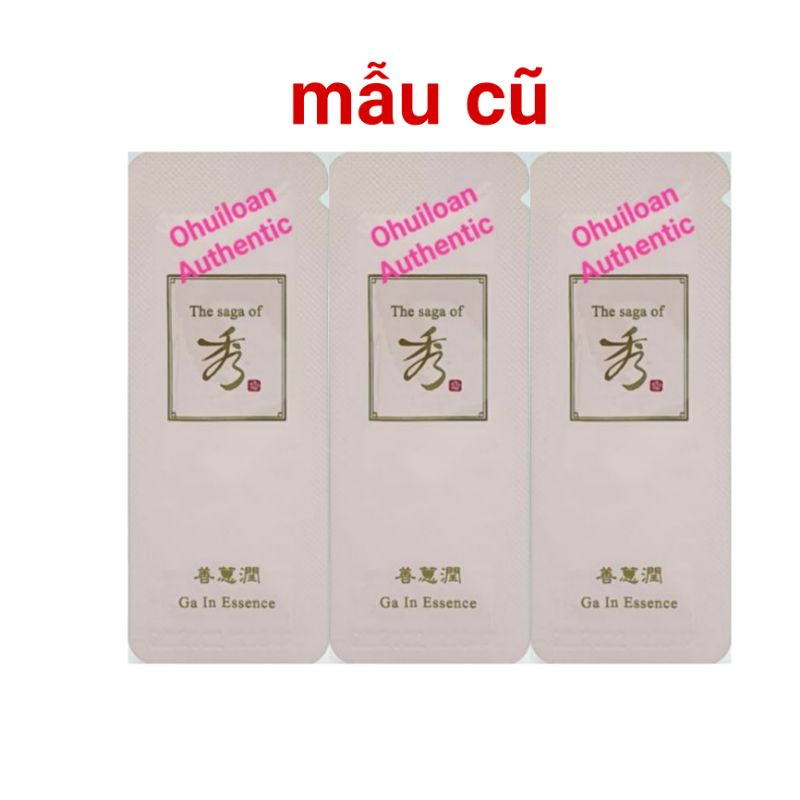 [ MỚI ] Tinh chất trắng da và chống lão hóa The Saga Of Xiu Ga In Essence 1ml