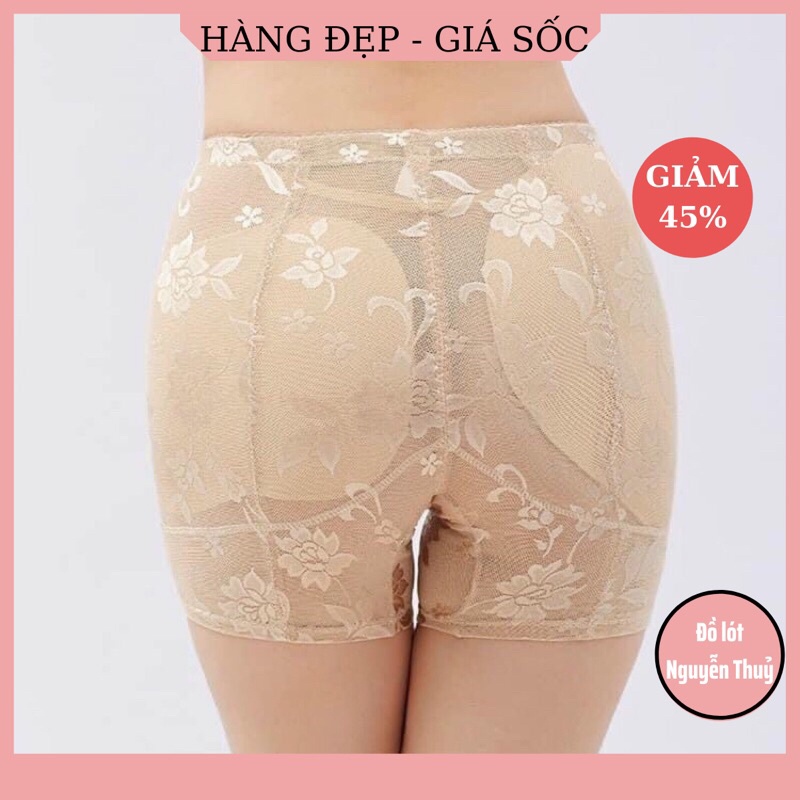 ❌Quần Độn Mông Ren Hoa Độn Dày Êm Không Hằn Lộ