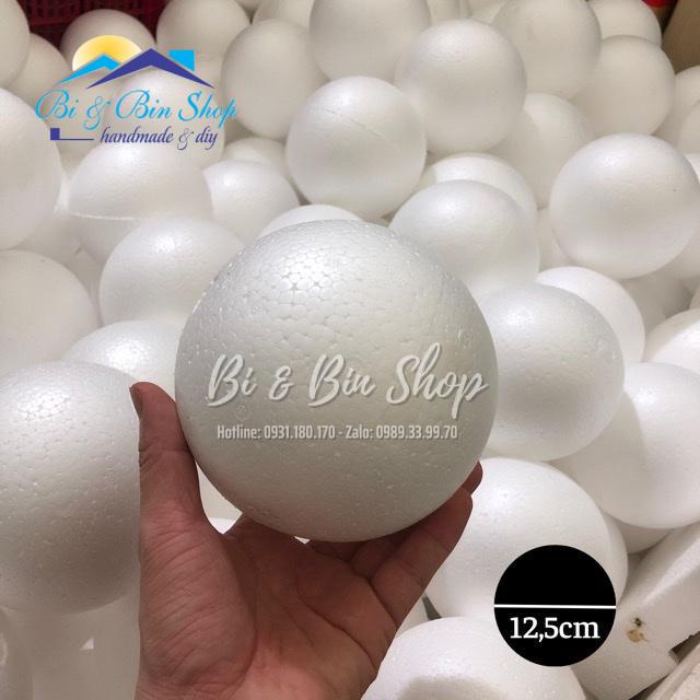 Quả Cầu Xốp Dùng Trang Trí Giáng Sinh, Làm Người Tuyết, Bó Hoa Cô Dâu