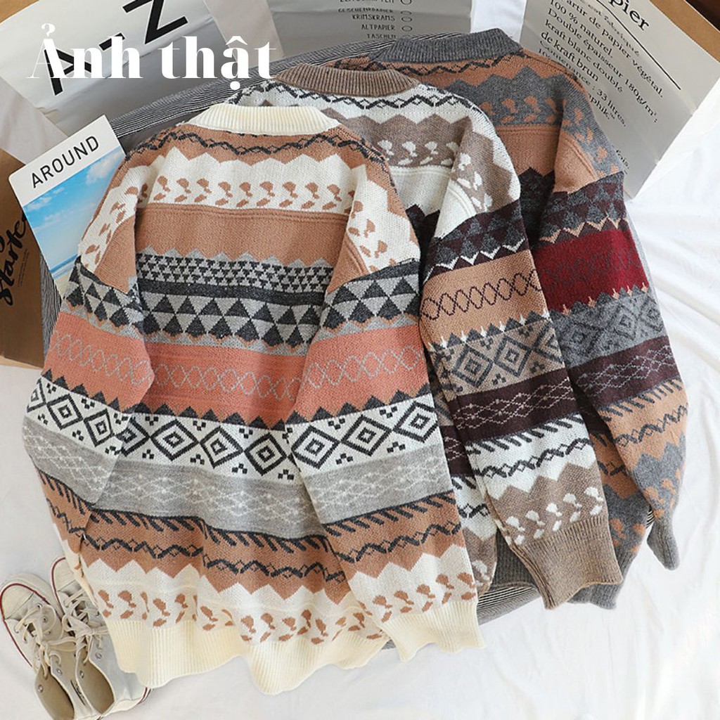 L088 - Áo len thổ cầm, áo len nữ form rộng phong cách Hàn Quốc (Kèm ảnh thật) | BigBuy360 - bigbuy360.vn