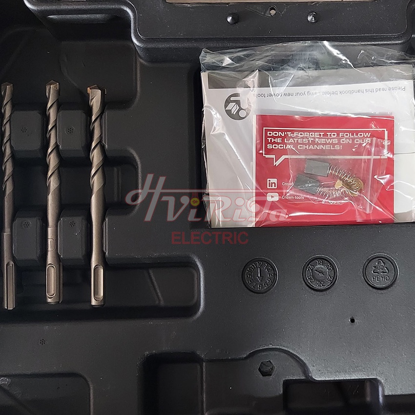 Máy khoan đục bê tông Crown CT18101 3 chức năng