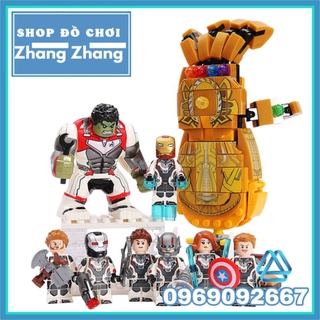 Đồ chơi Xếp hình Captain Marvel War Machine Iron Man Black Widow Hawkeye Thor Ant man Hulk Assemble Minifigures SY1320