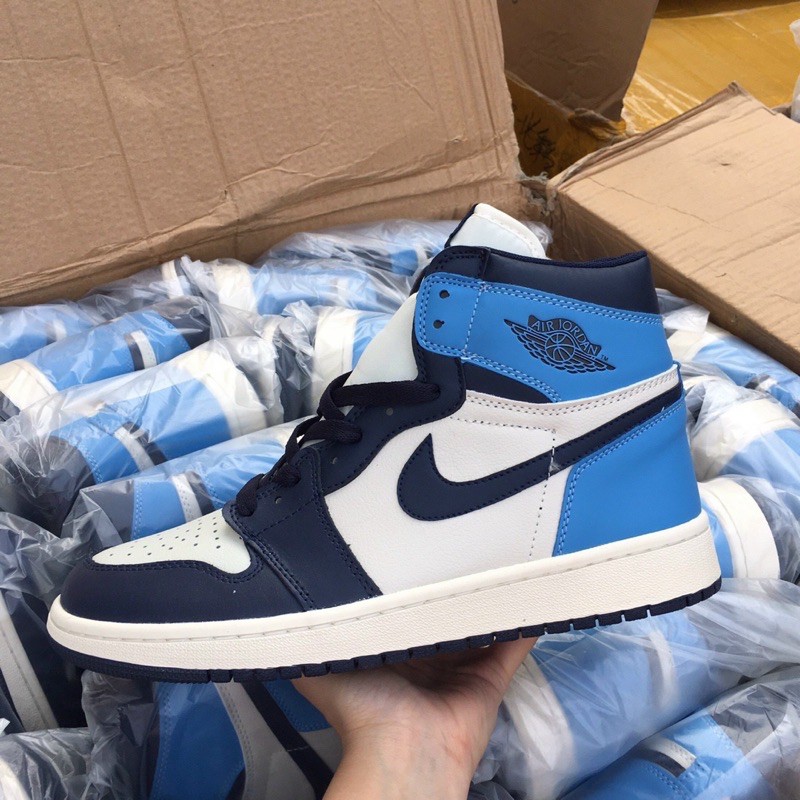 [MINTSTORE] Giày Sneaker Xanh vệt đen cao cổ