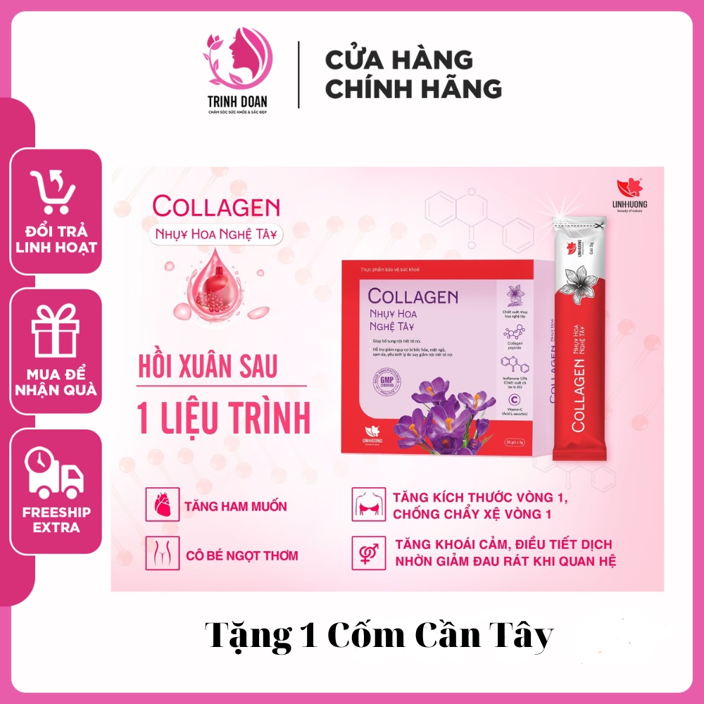 Collagen Nhụy hoa Nghệ Tây Linh Hương