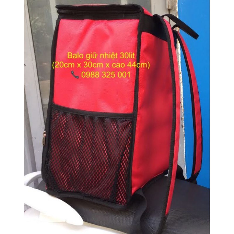 BALO GIỮ NHIỆT GIAO HÀNG - 30LIT  20 x 30 x 44cm KHAY BÁN RIÊNG