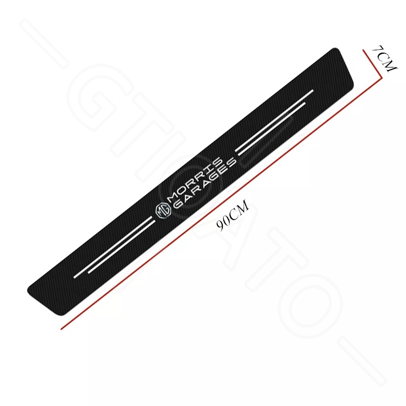 GTIOATO 1 Chiếc Sợi Carbon Dán Xe Dán Cốp Xe Hơi DáN ChốNg XưỚC Ô Tô Bảo Vệ Cốp Sau Xe Hơi Phụ KiệN Ô Tô Cho MG ZS MG5 HS MG6 RX5
