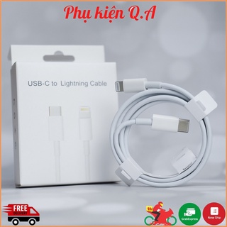 Dây cáp sạc iPhone sạc nhanh PD 20w 18w, dành cho iphone 11/11 promax, Ipad, iPhone