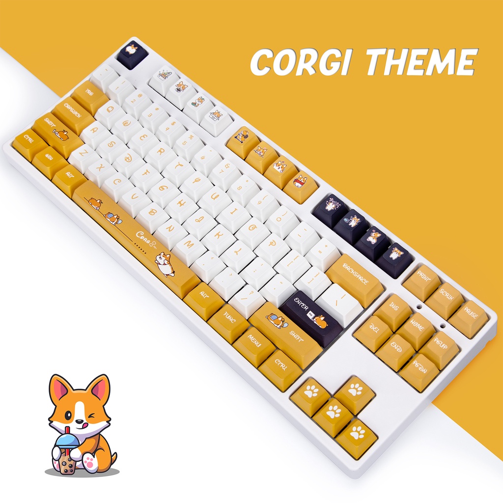 Bộ Ổ Khóa 146 Phím PBT 100% Chất Lượng Cao