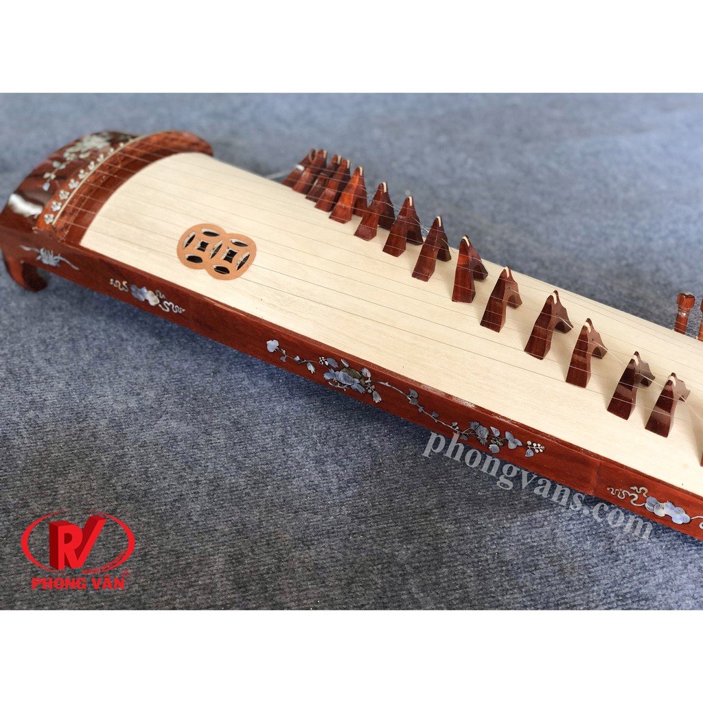Đàn Tranh Việt Nam 16 dây khảm trai