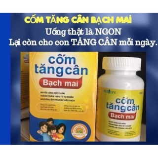 Cốm tăng cân bạch mai ( kèm quà tặng)