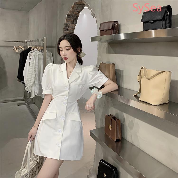 Đầm nữ dáng chữ A phong cách thời trang văn phòng Hàn Quốc | BigBuy360 - bigbuy360.vn