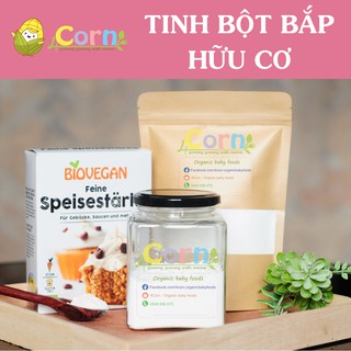 Tinh bột bắp hữu cơ Biovegan - Cho bé 6m+