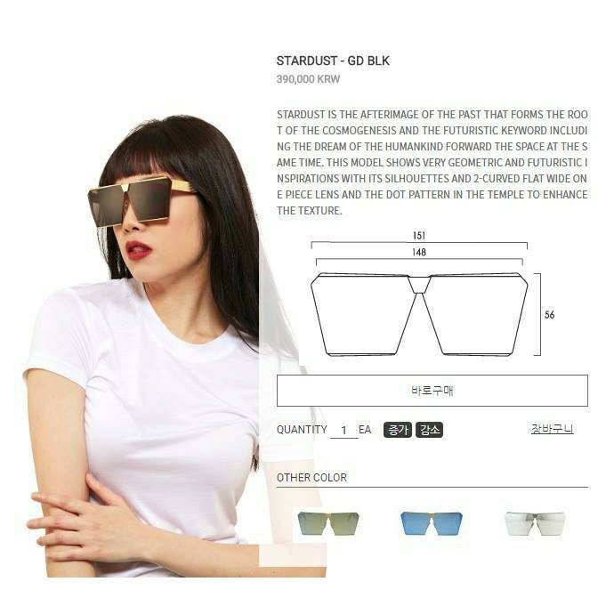 KÍNH MẮT VUÔNG TO GM HÀN QUỐC UNISEX THỜI TRANG VlP131