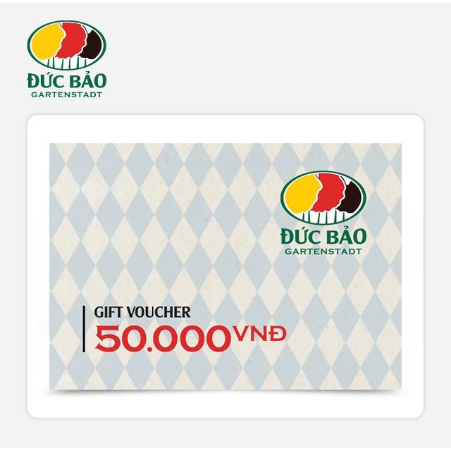 Gartenstadt Restaurant - Phiếu quà tặng trị giá 50K
