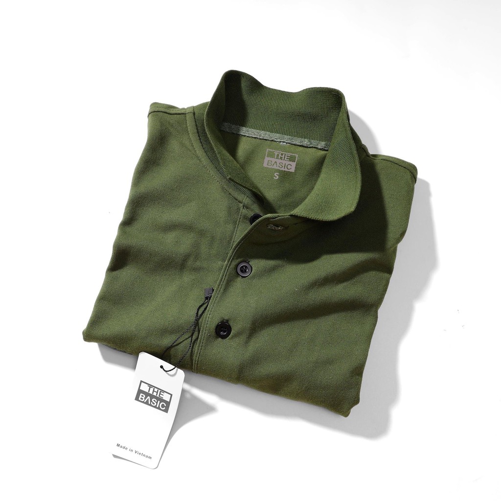 Áo thun polo trơn basic Mandinni | BigBuy360 - bigbuy360.vn