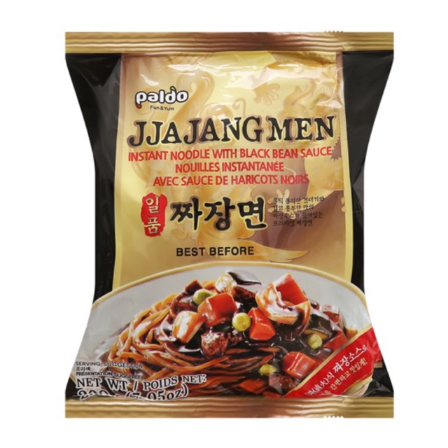 MÌ TRỘN TƯƠNG ĐEN JJAJANGMEN PALDO HÀN QUỐC 200G