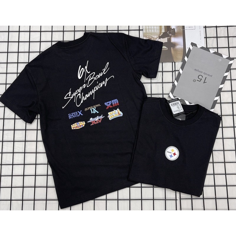[CHÍNH HÃNG] ÁO THUN NEW ERA NFL SUPER BOWL CHAMPION PATCH NY  - ÁO TSHIRT FULL TAG - HÀNG NHẬP KHẨU