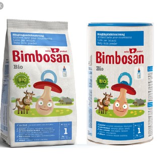 Sữa túi/hộp hữu cơ Bimbosan bio số 1 400g