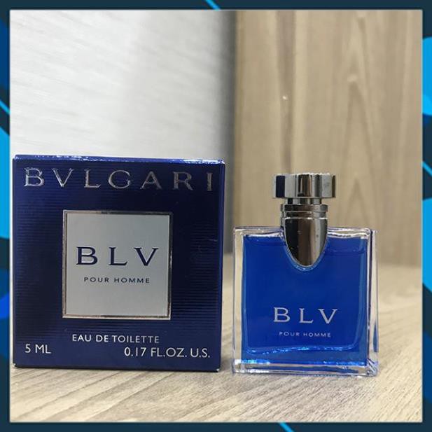 Nước hoa Nam Bvlgari BLV Pour Homme Eau de Toilette 5ml