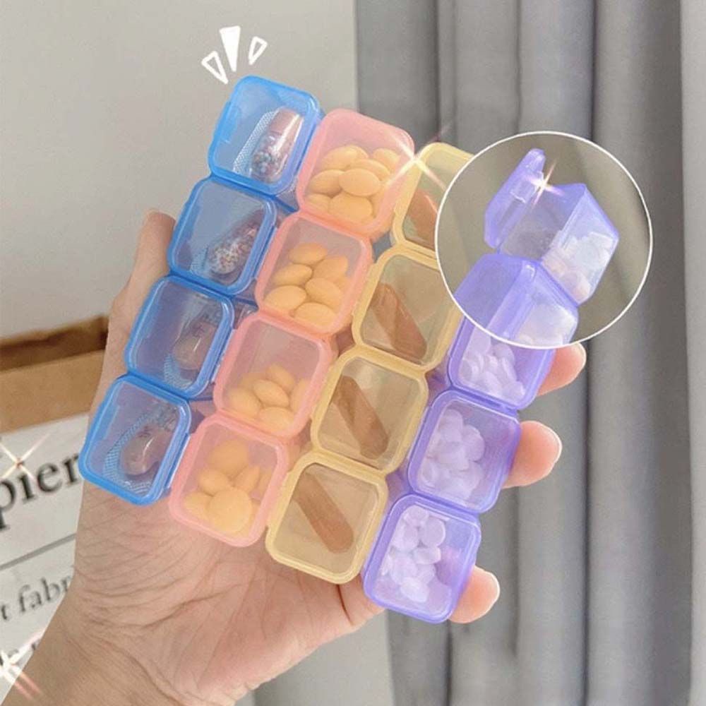 Hộp đựng thuốc nhiều ngăn tùy chọn màu chất lượng cao