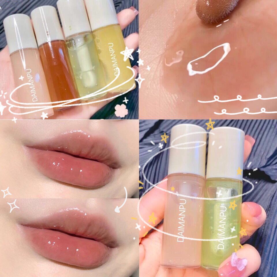 Son bóng son dưỡng có màu DAIMANPU dưỡng ẩm mềm môi căng mọng Light Lip Balm DAIM03