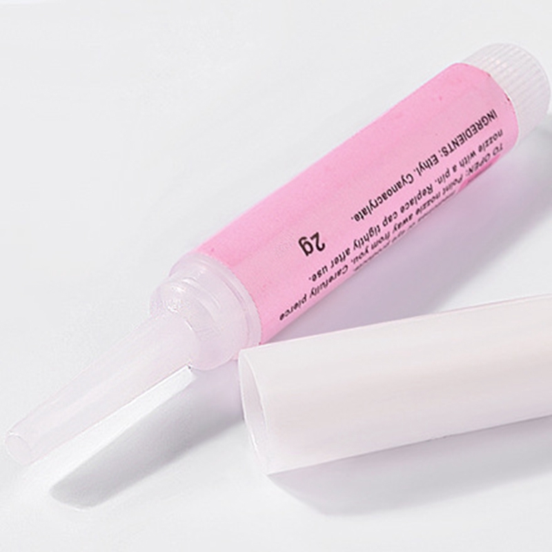 Set 10 Lọ Keo Dán Móng Tay Giả 2g